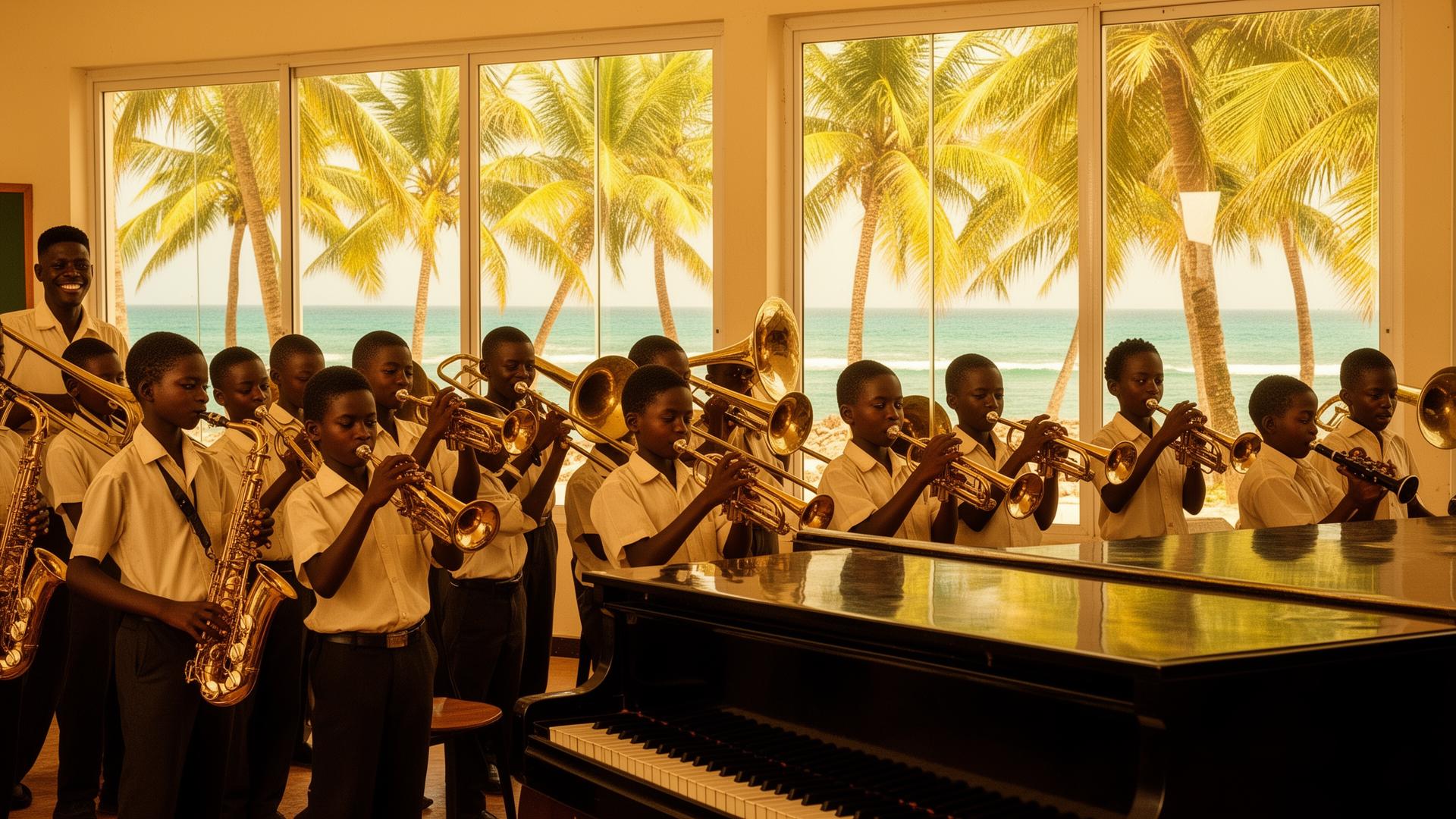 NW Jazz Academy classroom