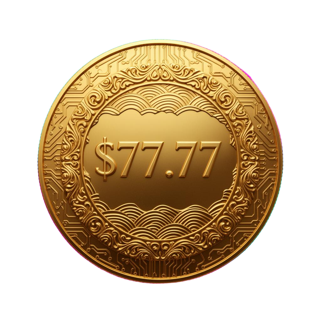 NW Coin back · price $77.777777777777777777777777